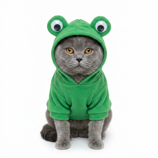 Meowfit Fruit Hoodie — Pet Costume Sweatshirt for Cats & Dogs